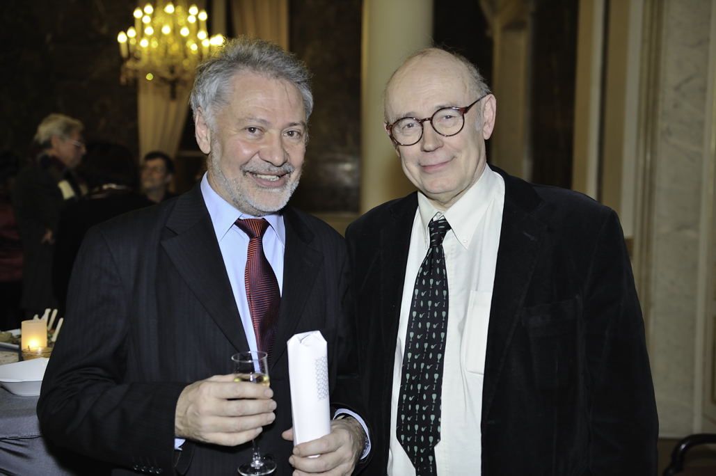 De g. à d. : Heinz Bouillon et Jacques De Decker